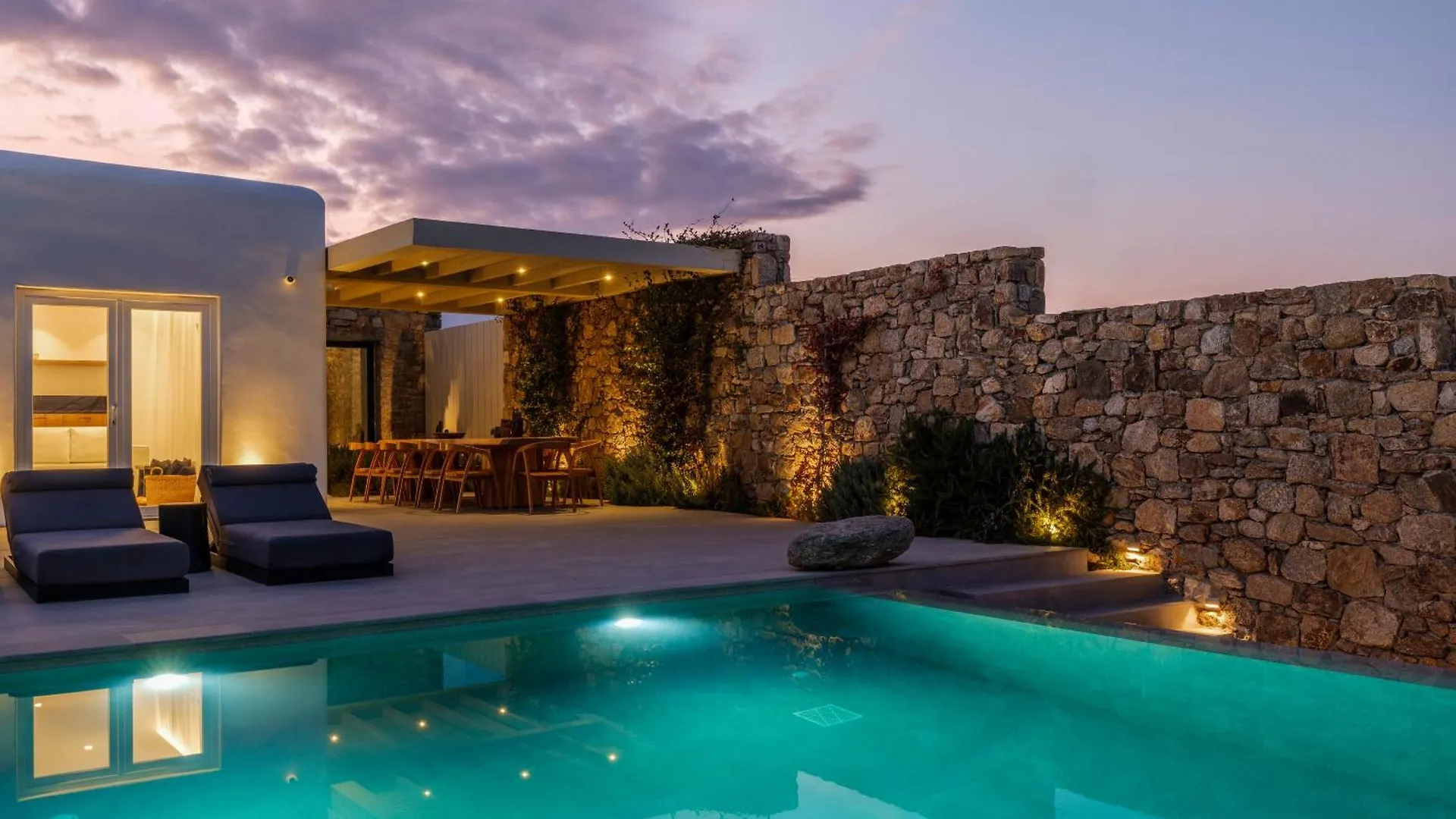 Blue Eye Grand Villa Mykonos Kalafatis