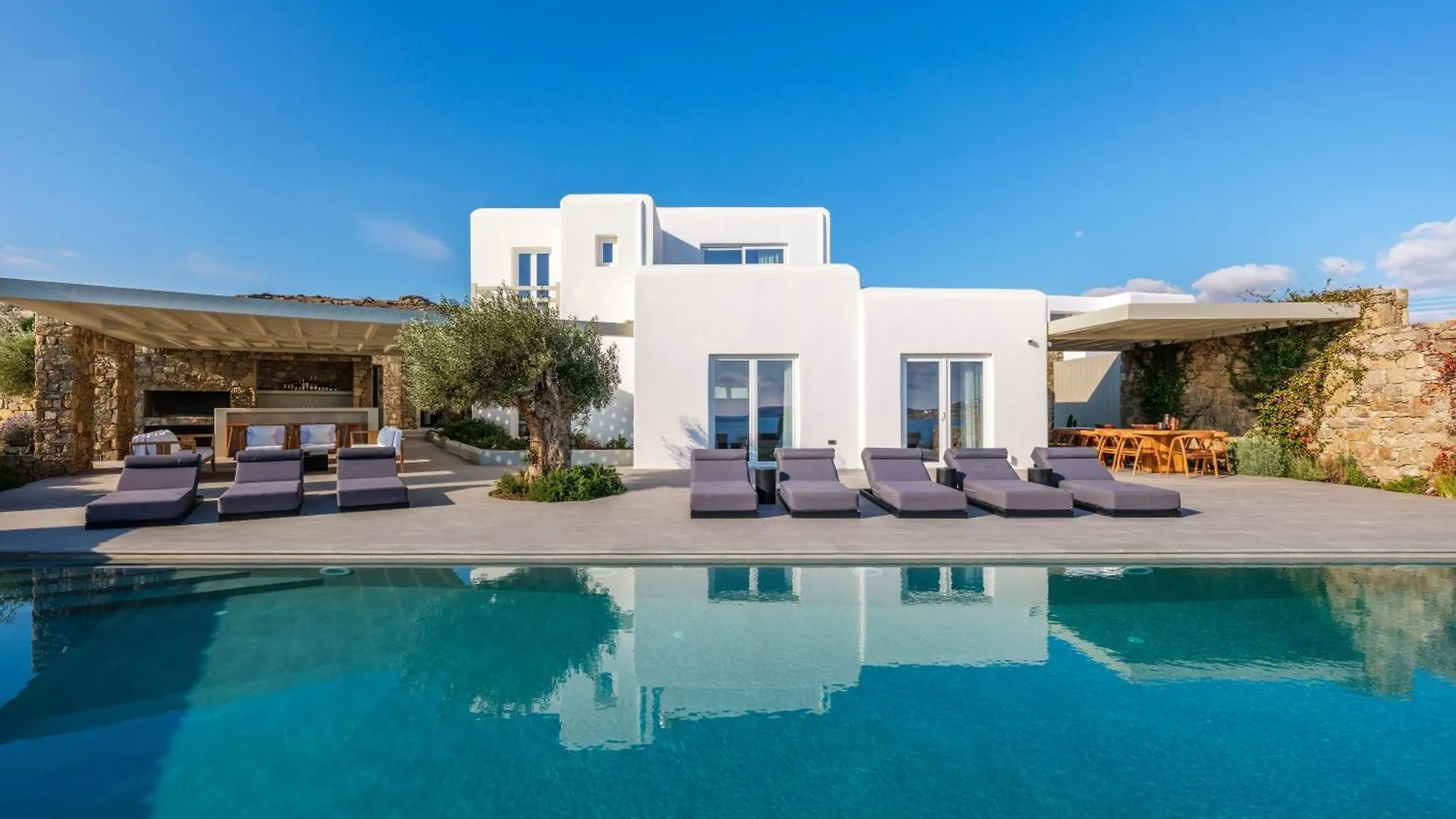 Blue Eye Grand Villa Mykonos Kalafatis 0*,